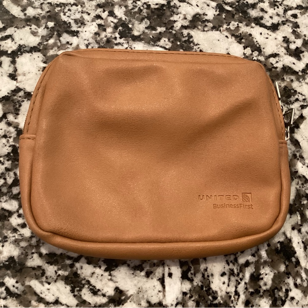 United Business First Tan Cosmetic Bag